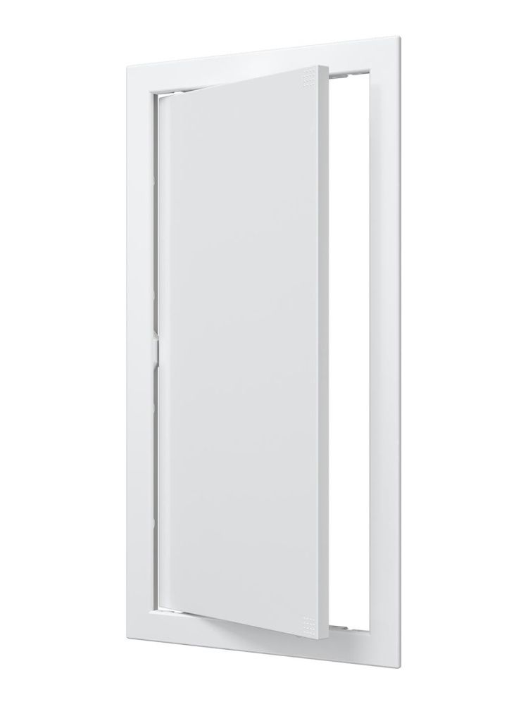  Люк ревизионный AD фланец 196х396 нажимной 218х418 пластик AURAMAX 