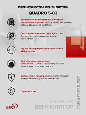 Площадка торцевая SKNPO фланец D125 соединитель обр.клапан 165х150 пластик ERA