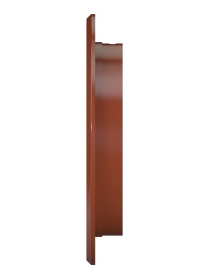 Решетка вентиляционная РКН фланец D125 D161 ASA Terracotta ERA