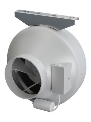 Вентилятор канальный CYCLONE D125 центробежный пластиковый корпус ERA PRO