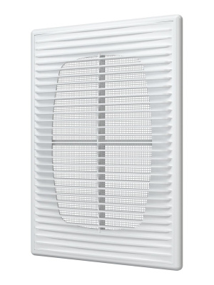 Решетка вентиляционная П сетка разъемная 185х255 пластик ERA