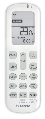 Инверторный кондиционер SILVER CRYSTAL SUPER DC Inverter Wi-Fi AS-13UW4RVETG01(S)