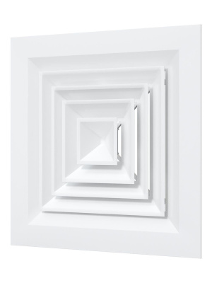 Диффузор CD 595х595 алюминий ERA PRO