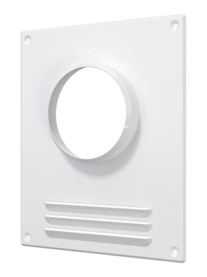 Площадка торцевая ПТМР фланец D80 решетка 196х236 окраш.сталь ERA