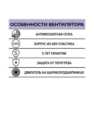 Вентилятор накладной FLOW D125 двигатель BB ERA