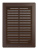 Решетка вентиляционная Р сетка разъемная 185х255 пластик Brown ERA