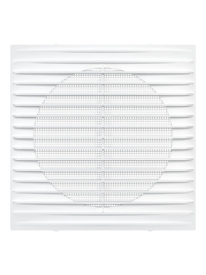 Решетка вентиляционная Г сетка 138х138 пластик ERA