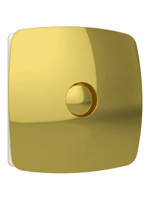 Вентилятор накладной RIO D125 обр.клапан Gold DICITI