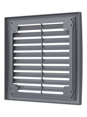 Решетка вентиляционная РРН разъемная 200х200 ASA Gray ERA